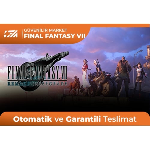  Final Fantasy VII + Garanti + Destek